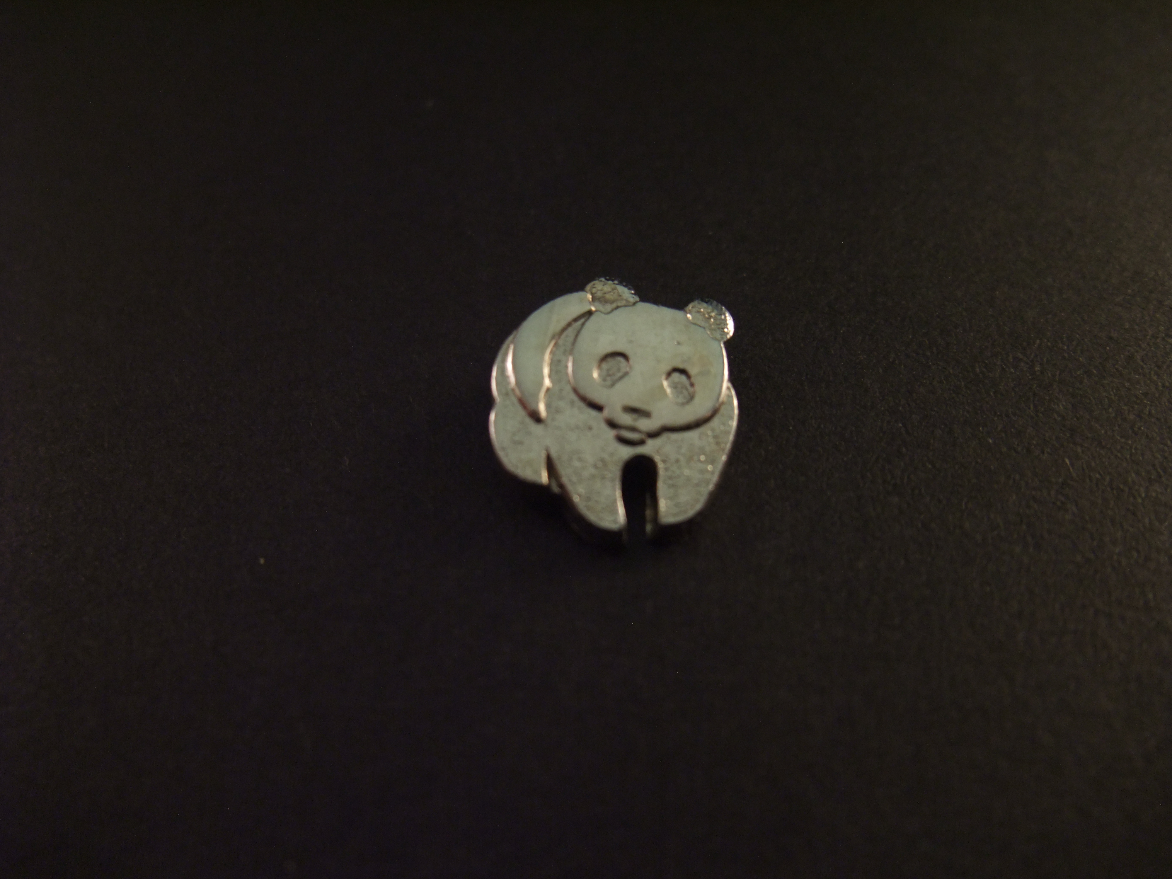 Pandabeer , reuzenpanda, panda, zilverkleurig